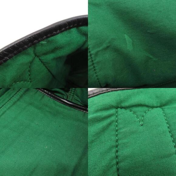 BALENCIAGA Checkered Wool Cabas Tote Bag in Navy Blue - Picture 7 of 11